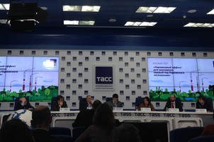 Круглый стол «Парниковый эффект для экономики: первый год Парижского соглашения» состоялся в пресс-центре информационного агентства ТАСС