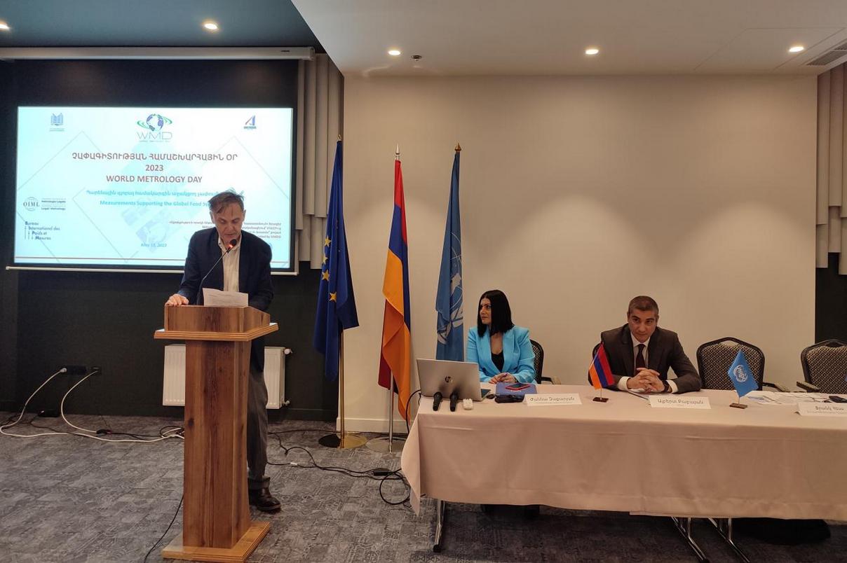 UNIDO, EU and Armenia Jointly Celebrated the World Metrology Day 2023