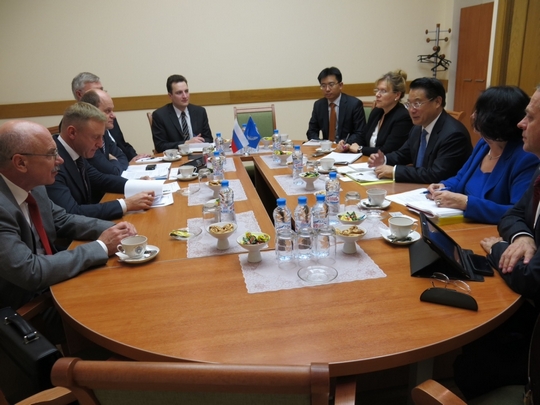 Meeting with the DG General and the Minister of Education and Science of the Russian Federation in the Ministry of Education and Science of the Russian Federation, Moscow Meeting with the DG General and the Minister of Education and Science of the Russian Federation in the Ministry of Education and Science of the Russian Federation, Moscow