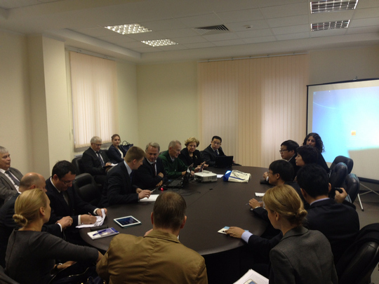 The visit to Moscow of the Chinese delegation of representatives of the Ministry of Environmental Protection and UNIDO Division of the Stockholm Convention