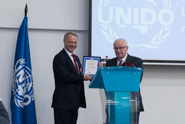 The celebration of the 25th anniversary of the UNIDO Centre for International Industrial Cooperation in the Russian Federation