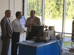 Visit to the “Svyaz engineering KB” plant at SEZ “Dubna”
