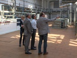 Visit to the “Svyaz engineering KB” plant at SEZ “Dubna”